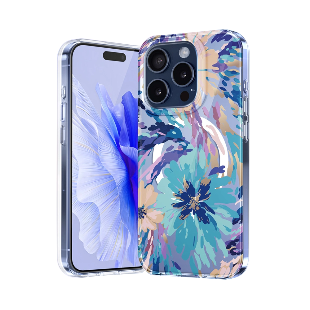 Flower Day | Clear MagSafe Phone Case