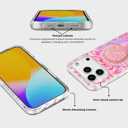 Solar Bloom MagSafe Phone Case Grip Set