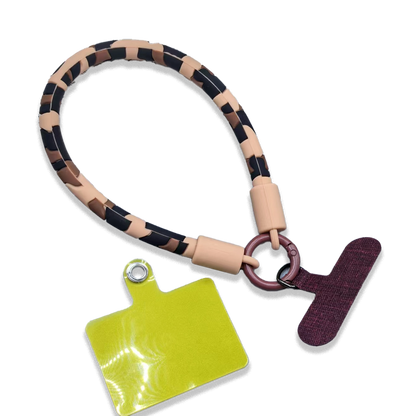 Wild Leopard Silicone Phone Wrist Strap