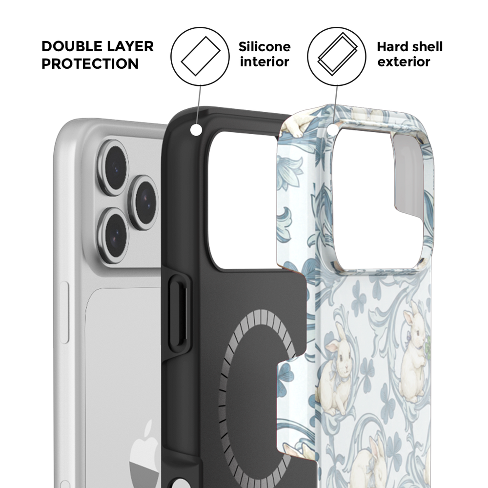 Fortune Rabbit MagSafe Phone Case Grip Set