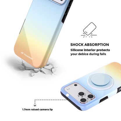 Sunrise MagSafe Phone Case Grip Set