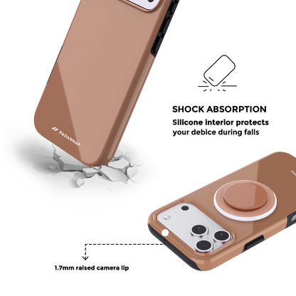 MonoTone | Pink MagSafe Phone Case Grip Set