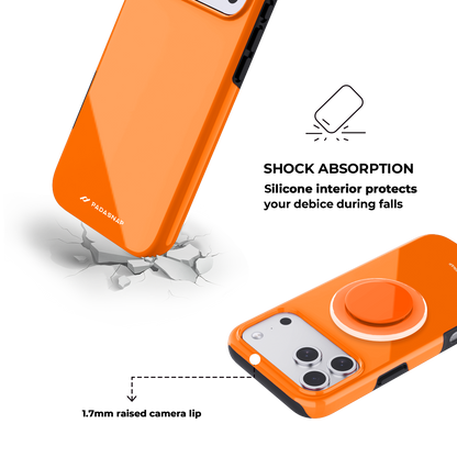 MonoTone | Orange Brown MagSafe Phone Case Grip Set