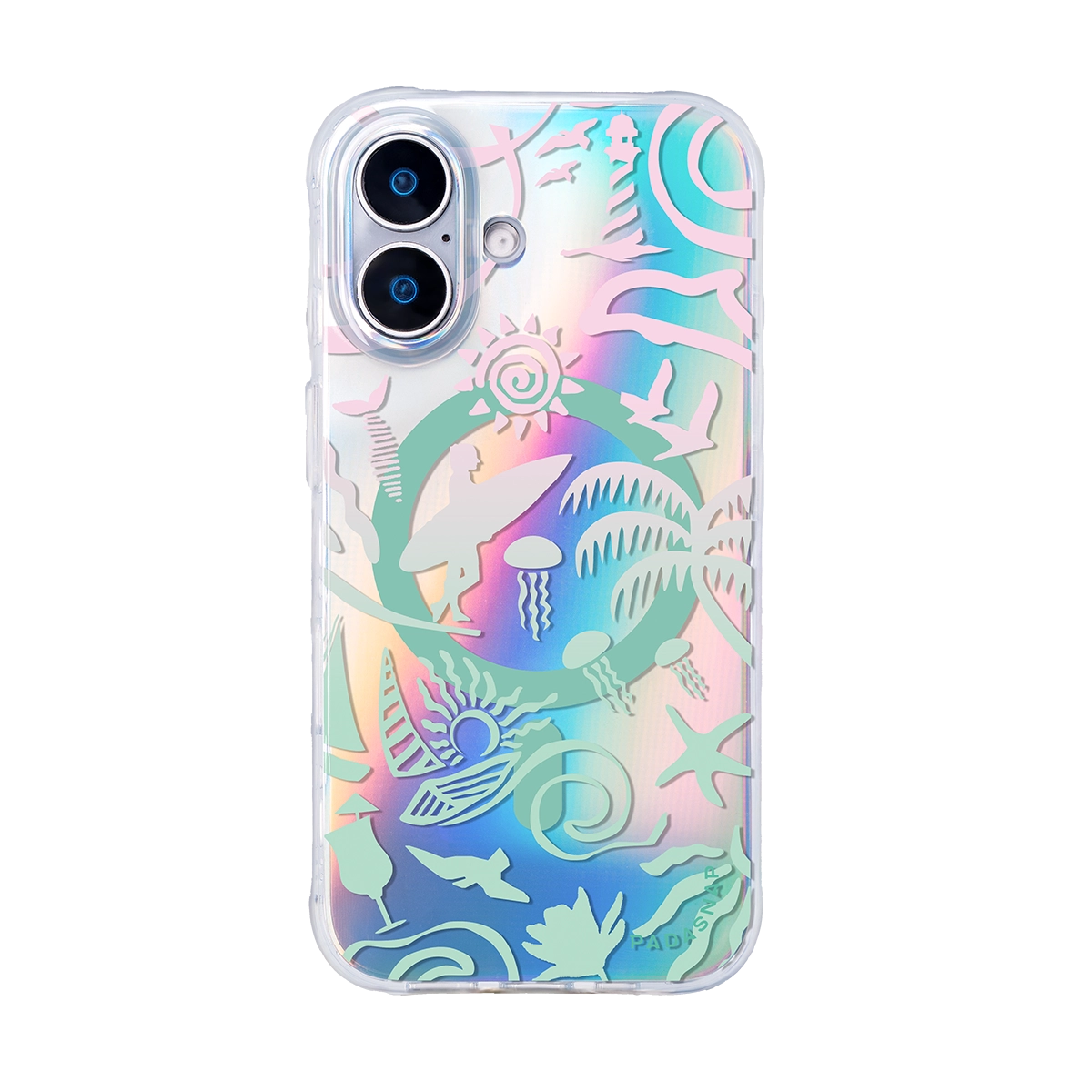 Tropic Holiday | Blue MagSafe Phone Case