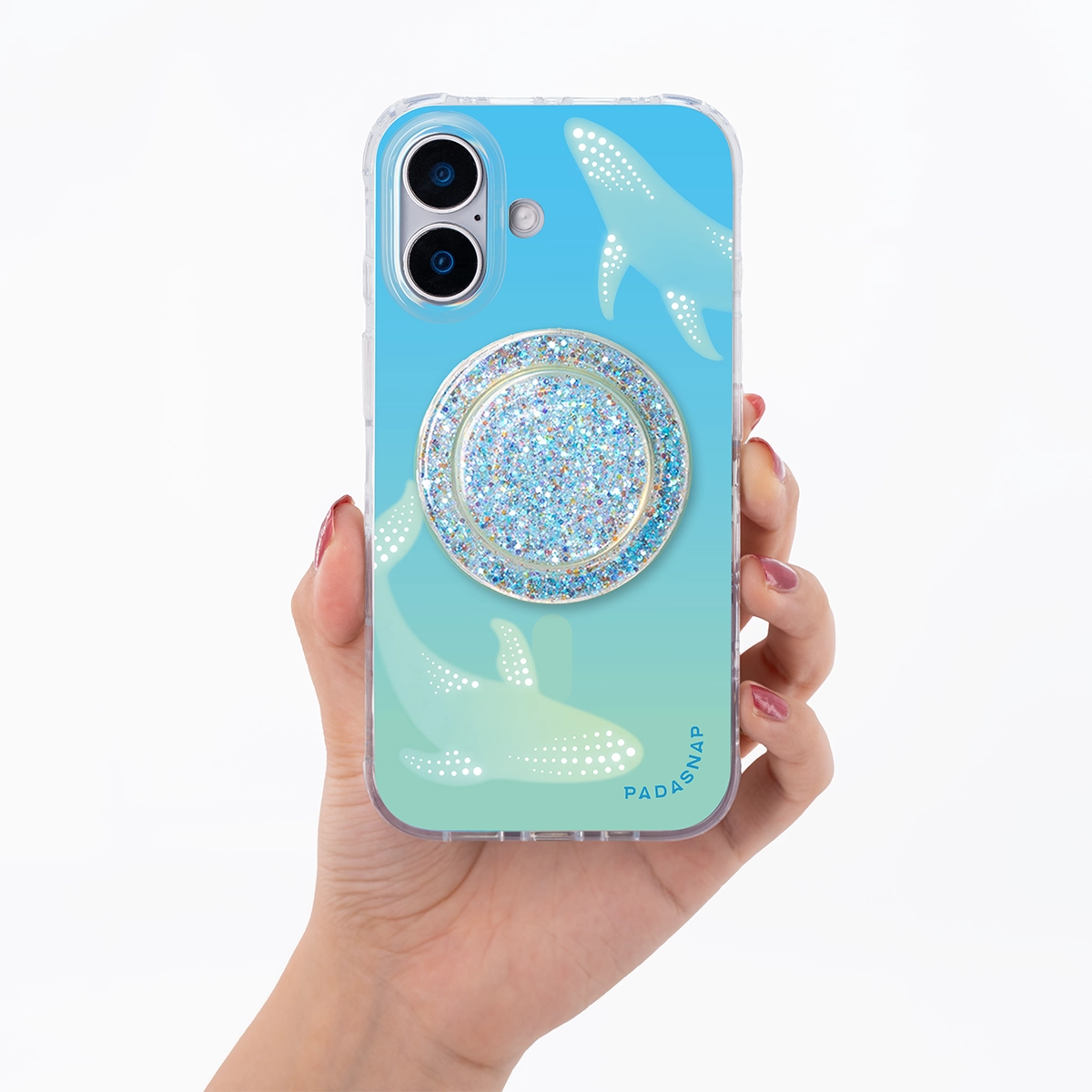 Ocean Secrets | Whales MagSafe Phone Case Grip Set
