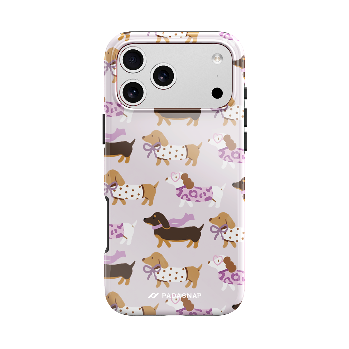 EverTail Love Dog Purple MagSafe Phone Case