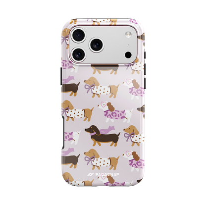 EverTail Love Dog Purple MagSafe Phone Case