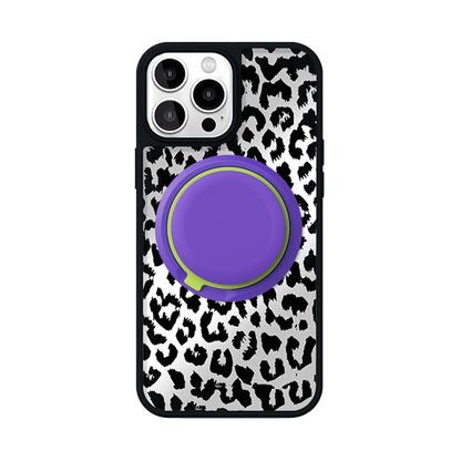 Wild Leopard MagSafe Phone Case Grip Set