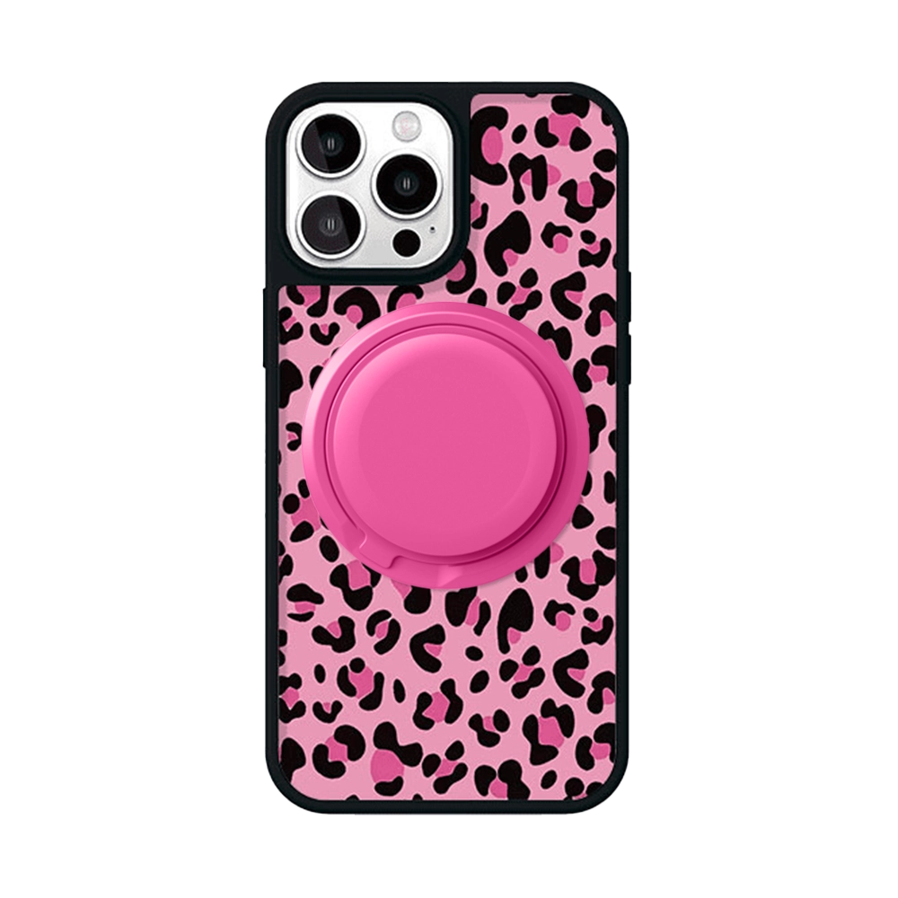 Wild Leopard MagSafe Phone Case Grip Set