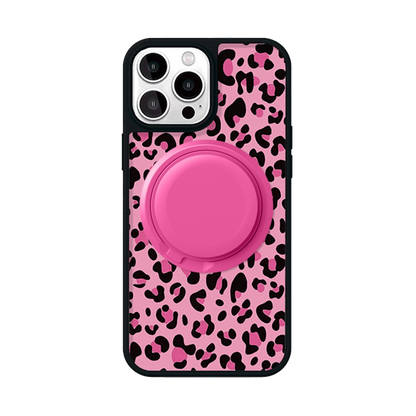 Wild Leopard MagSafe Phone Case Grip Set