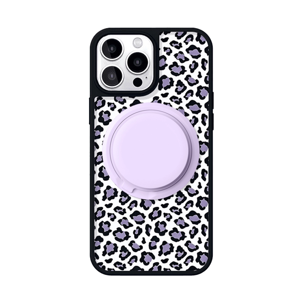 Wild Leopard MagSafe Phone Case Grip Set