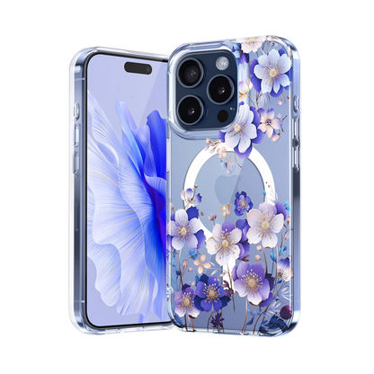 Flower Day | Clear MagSafe Phone Case