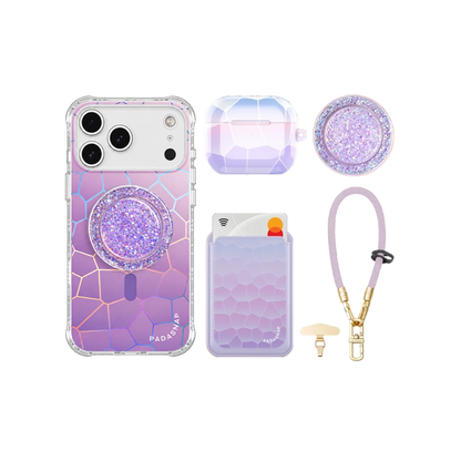 Vacay Glow Purple iPhone Bundle Set