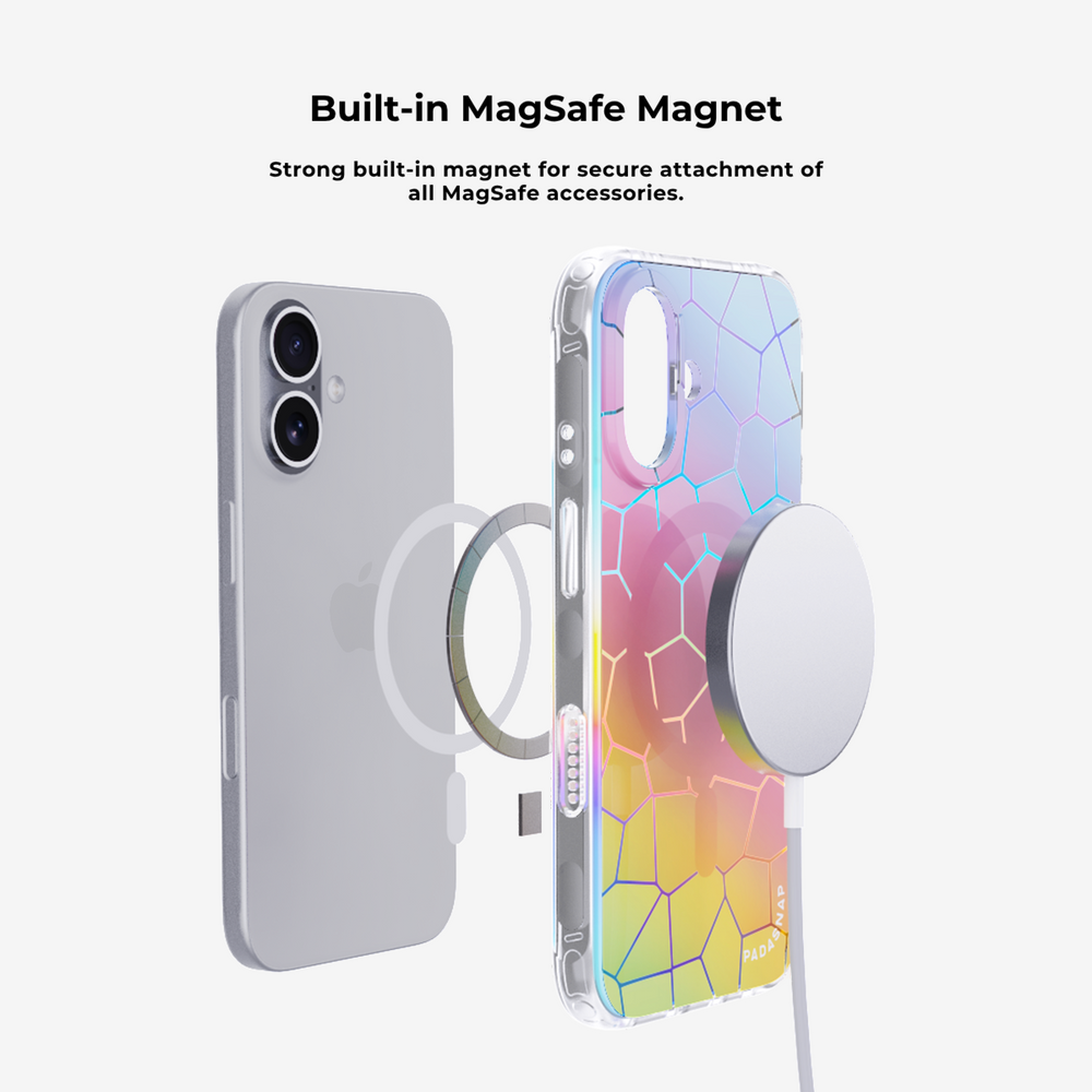 Vacay Glow Colorful MagSafe Phone Case Grip Set