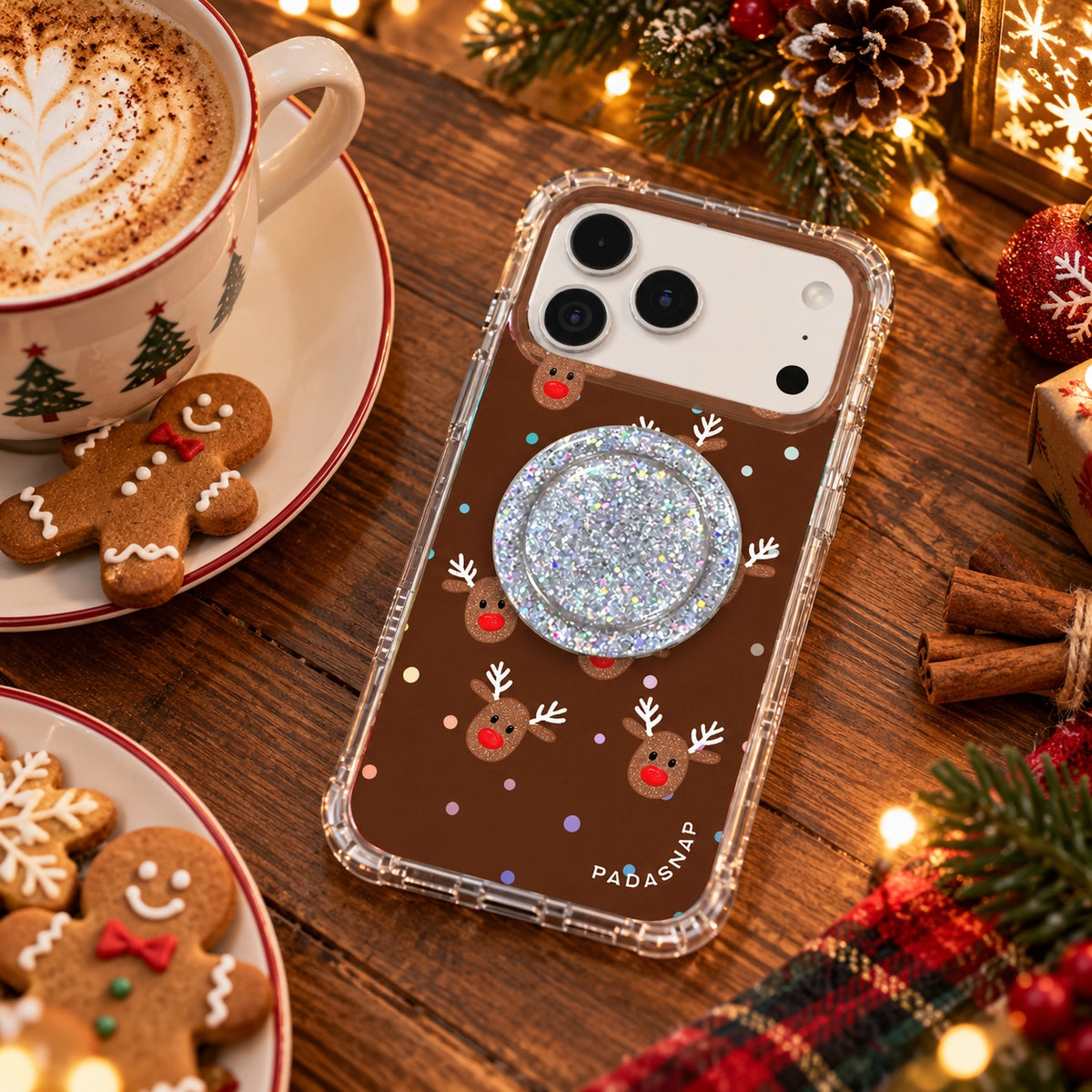 Reindeer Christmas MagSafe Phone Case