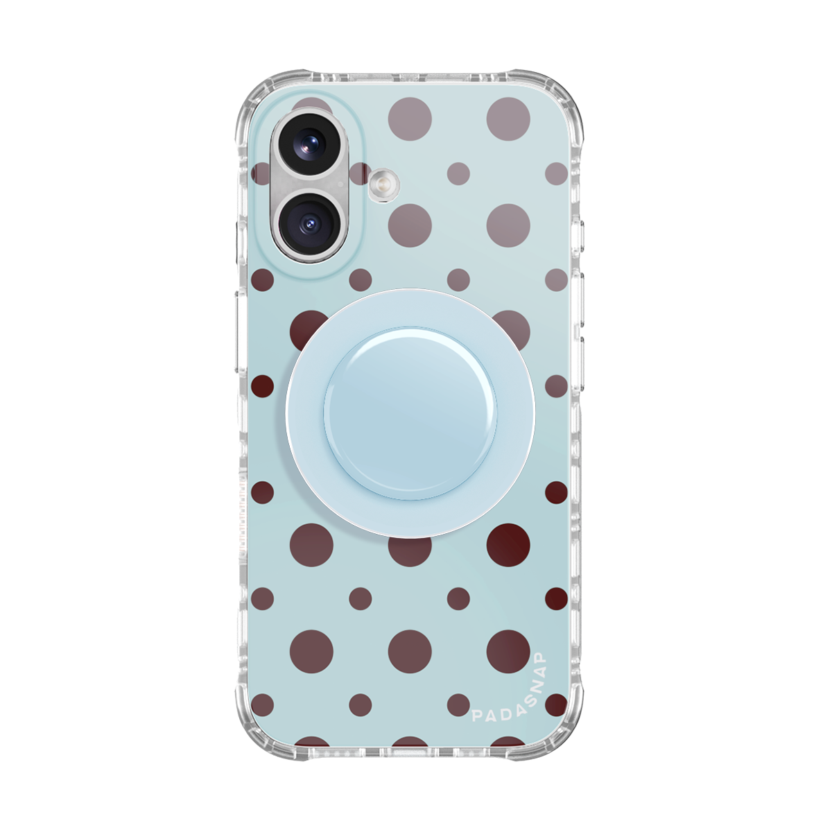 Cider Polka｜Purple MagSafe Phone Case Grip Set