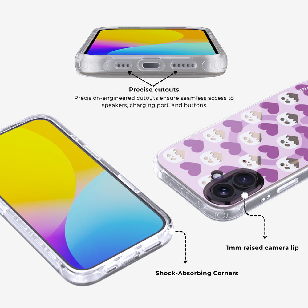 Heartbeat Haunts | Pink MagSafe Phone Case