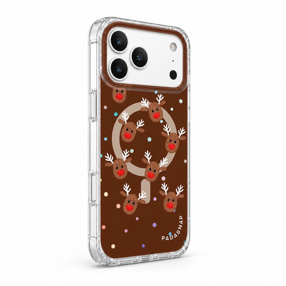 Reindeer Christmas MagSafe Phone Case