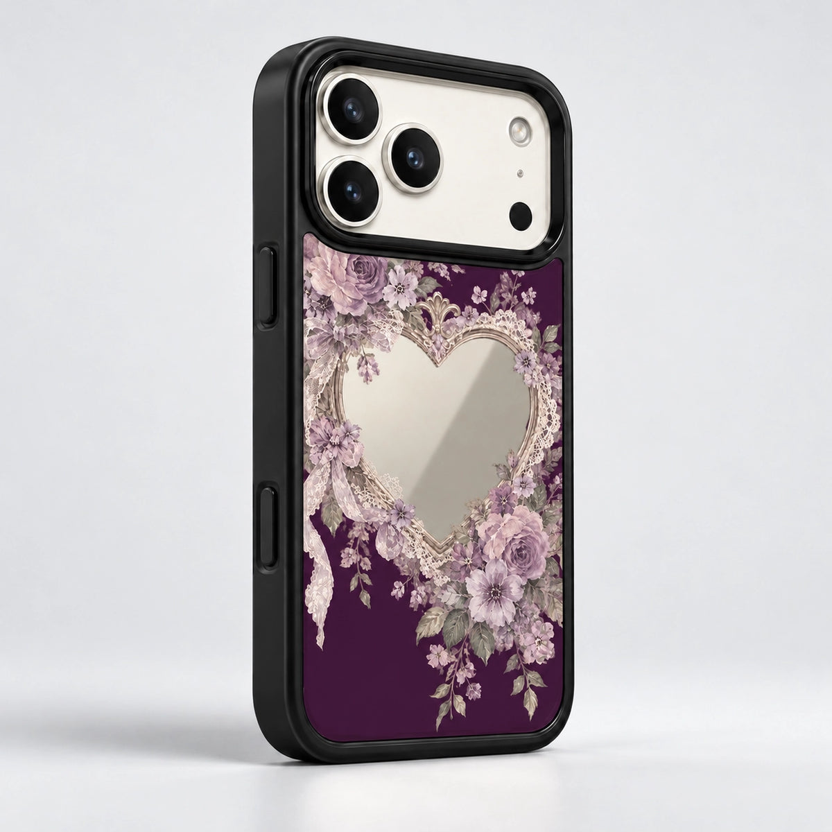Vintage Heart Mirror MagSafe Phone Case