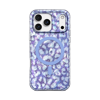 Wild Lilac Leopard MagSafe Phone Case