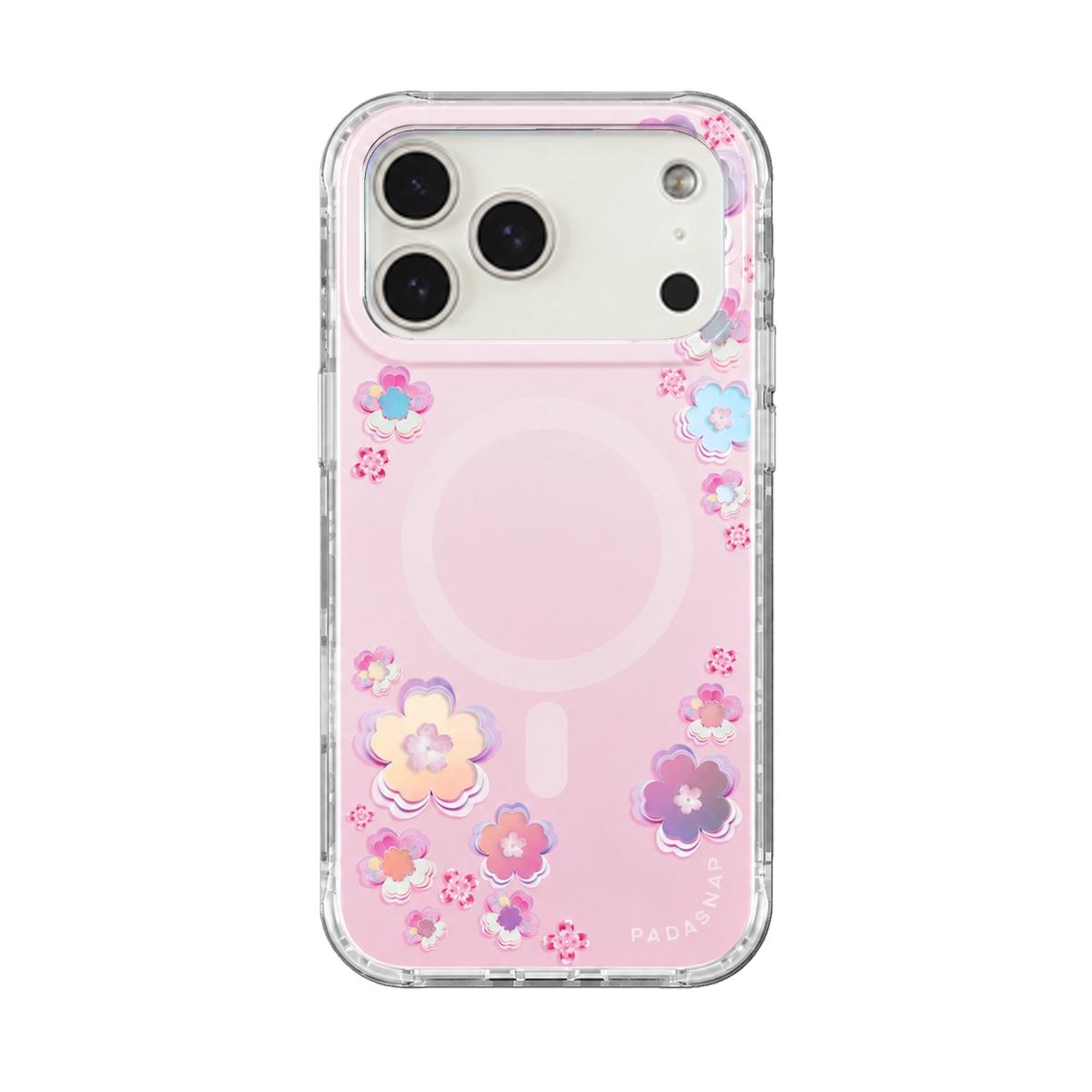 Iridescent Holo-Sakura MagSafe Phone Case