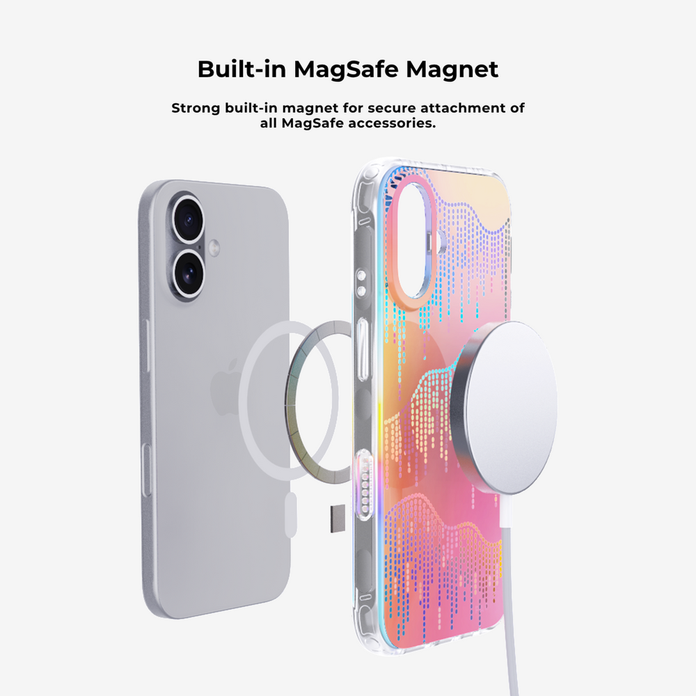 Stardust Cascade MagSafe Phone Case Grip Set