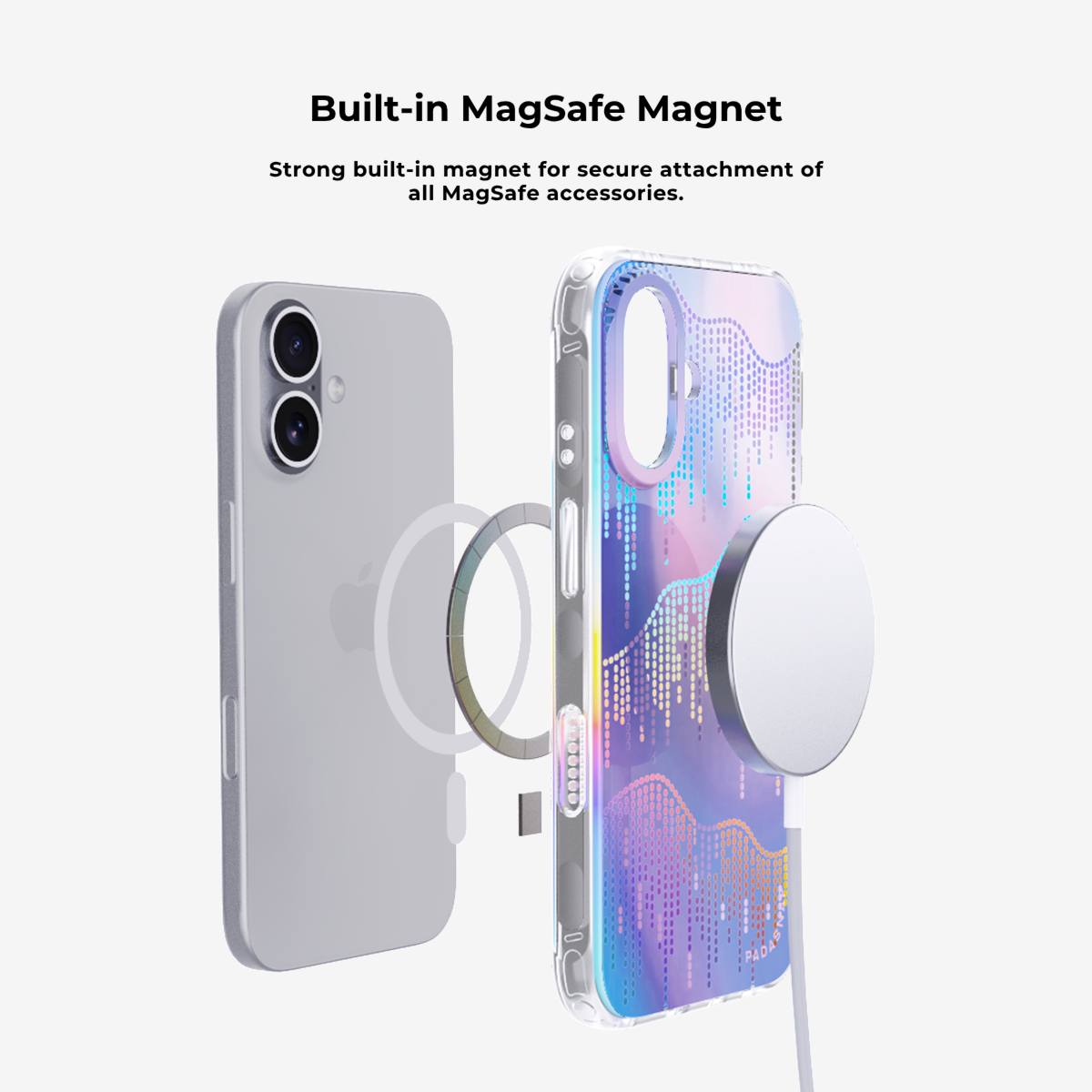 Stardust Cascade MagSafe Phone Case Grip Set