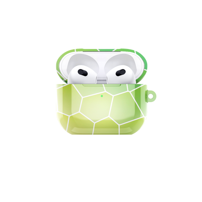 Vacay Glow Green Airpods Case