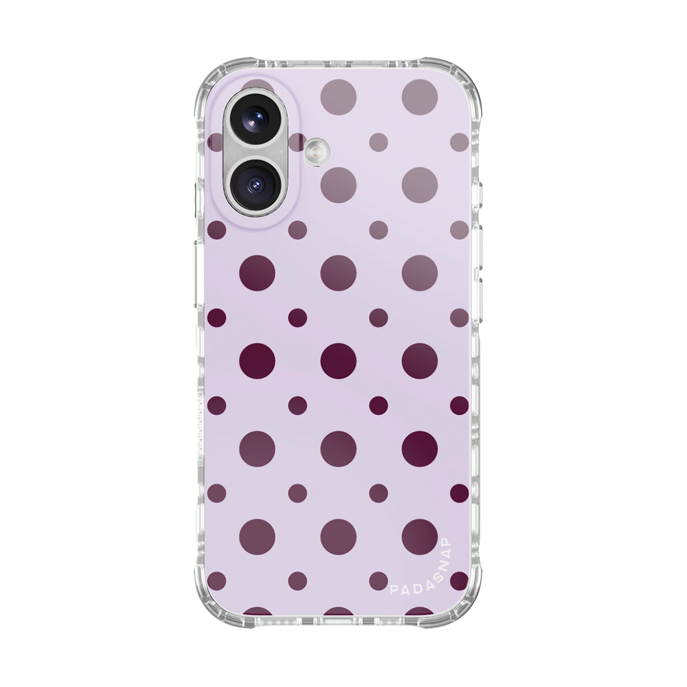 Cider Polka｜Purple MagSafe Phone Case Grip Set