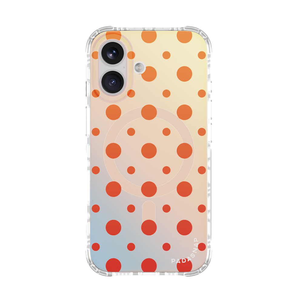 Cider Polka｜Orange MagSafe Phone Case