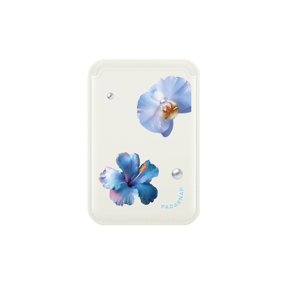 GlamFlora | Pink MagSafe Card Holder