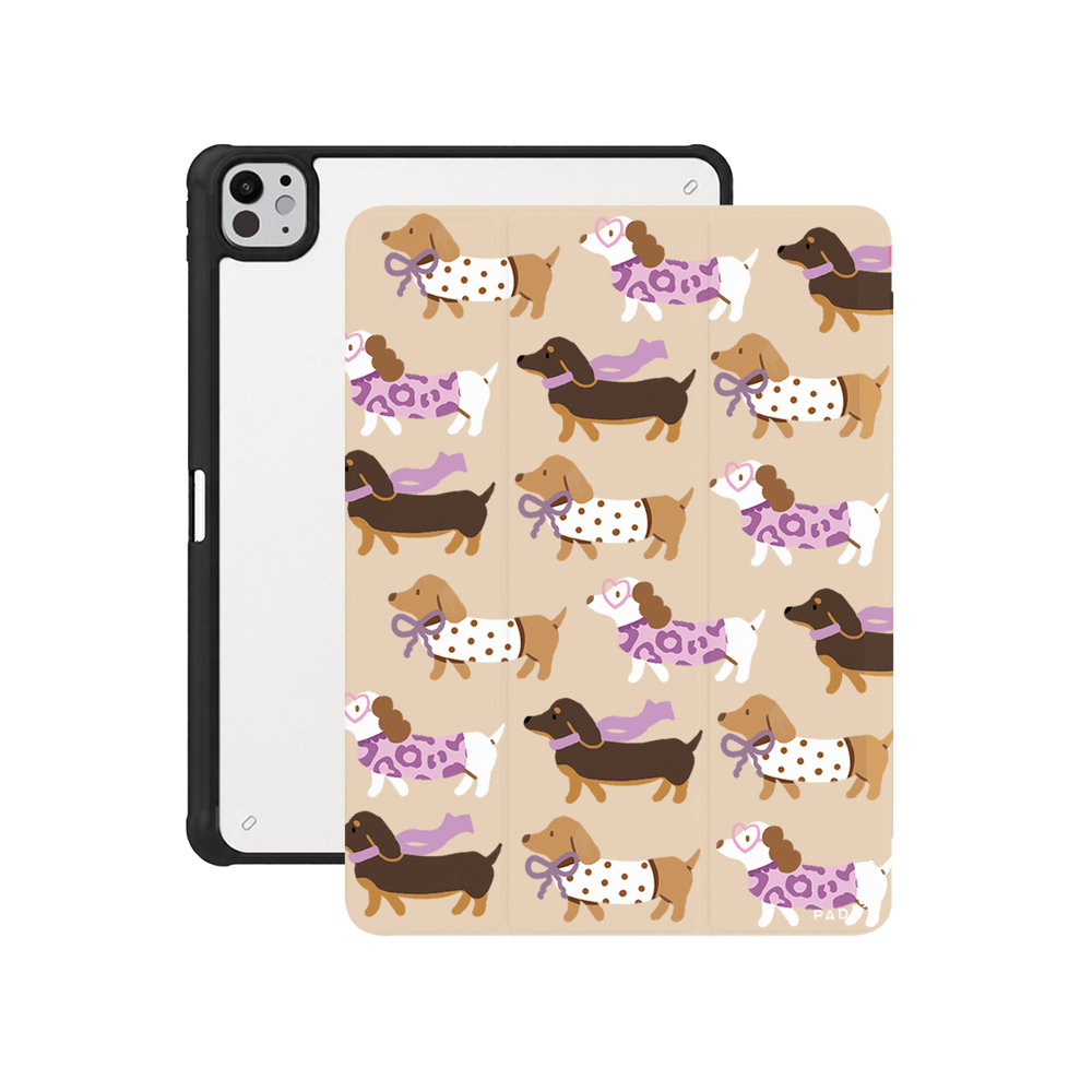EverTail Love Dachshund iPad Case