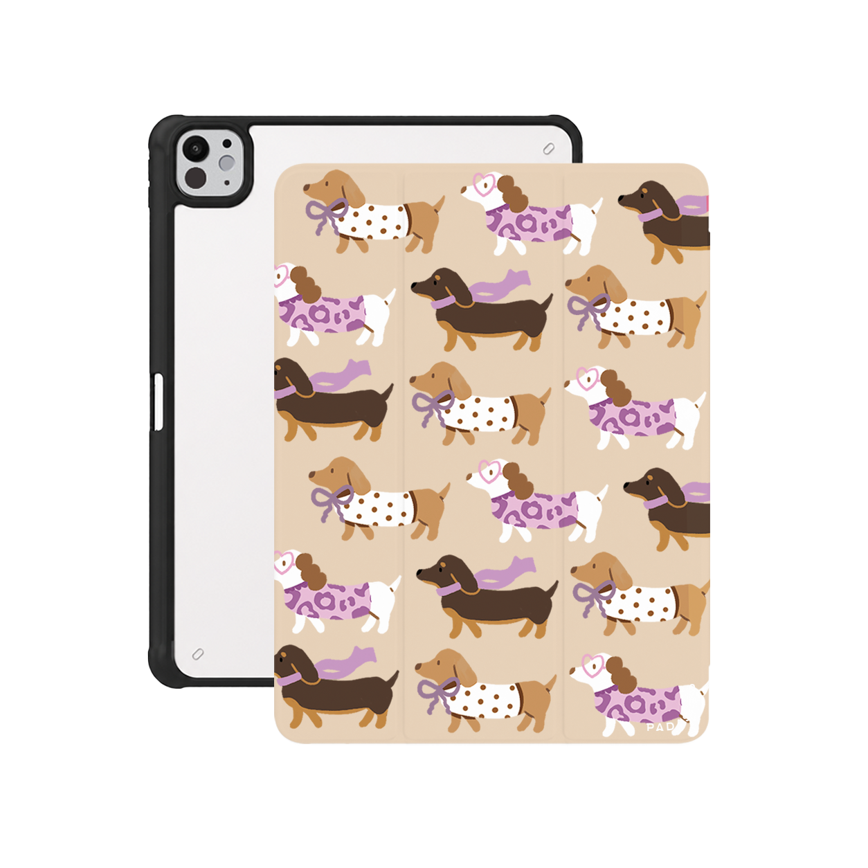 EverTail Love Dachshund iPad Case