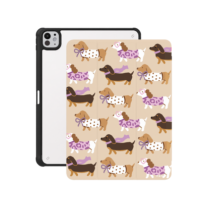 EverTail Love Dachshund iPad Case