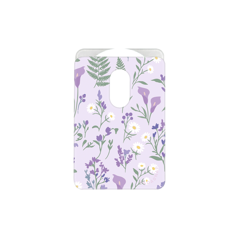 Lilac Ditsy MagSafe Card Holder