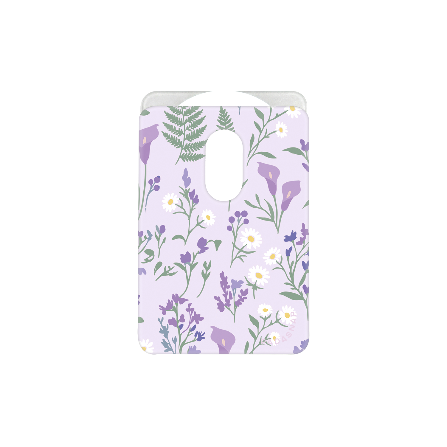 Lilac Ditsy MagSafe Card Holder