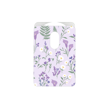 Lilac Ditsy MagSafe Card Holder