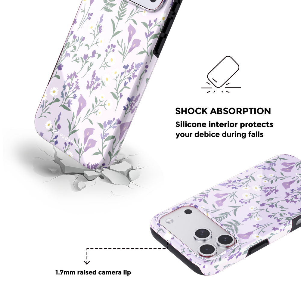 Lilac Ditsy MagSafe Phone Case