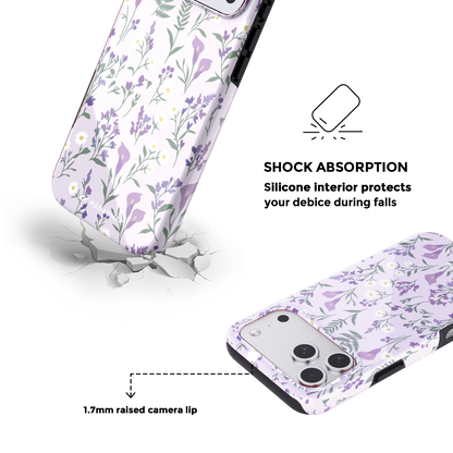 Lilac Ditsy MagSafe Phone Case