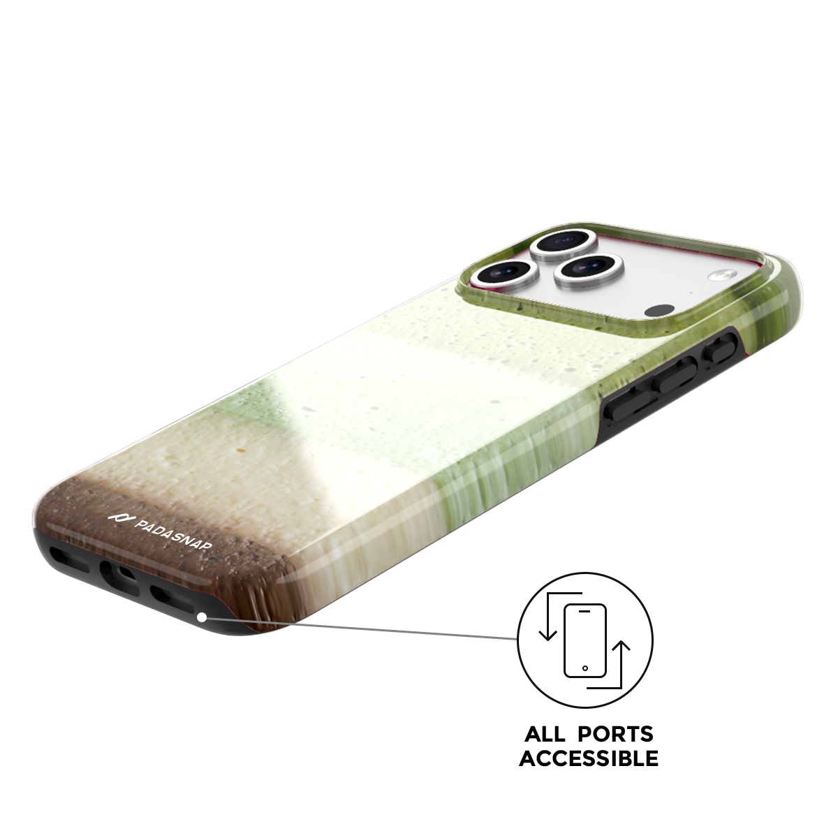 Ice Cream Cake MagSafe Phone Case Grip Set