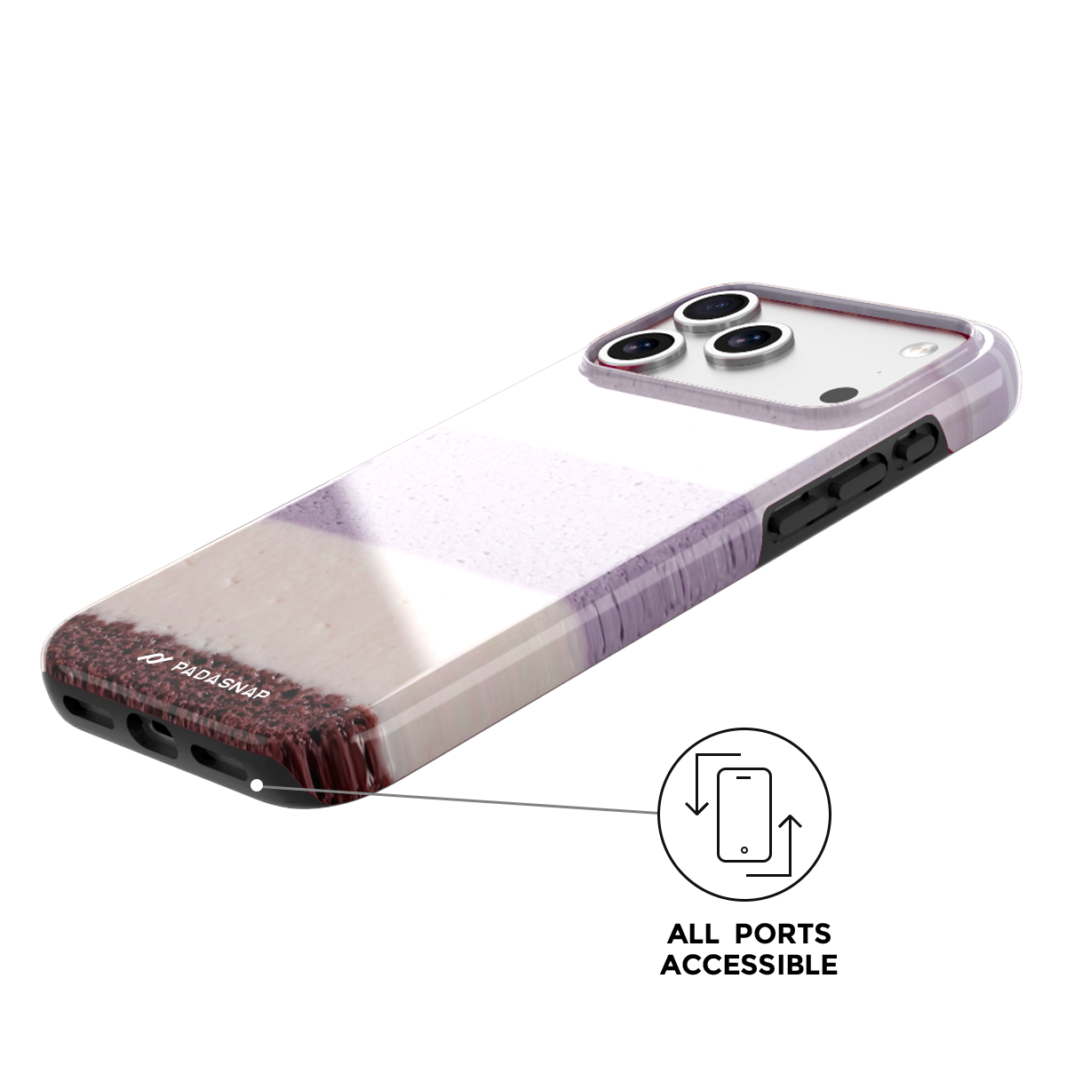 Ice Cream Cake MagSafe Phone Case Grip Set