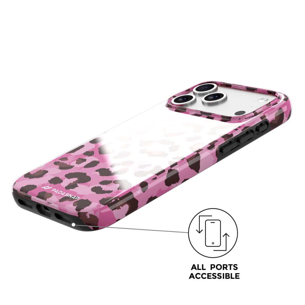 Leopard MagSafe Phone Case Grip Set