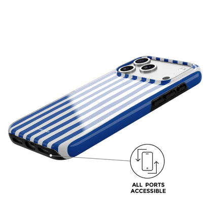 Santorini Stripe MagSafe Phone Case Grip Set