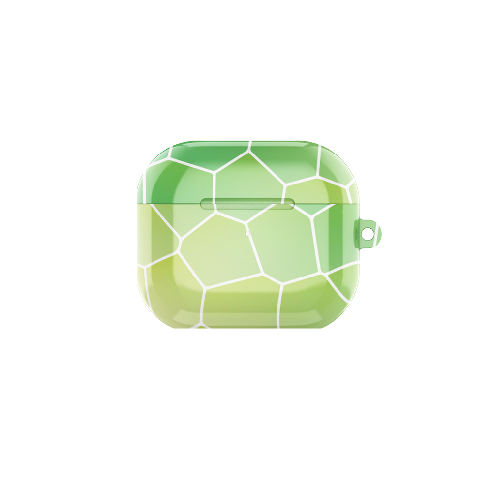 Vacay Glow Green Airpods Case