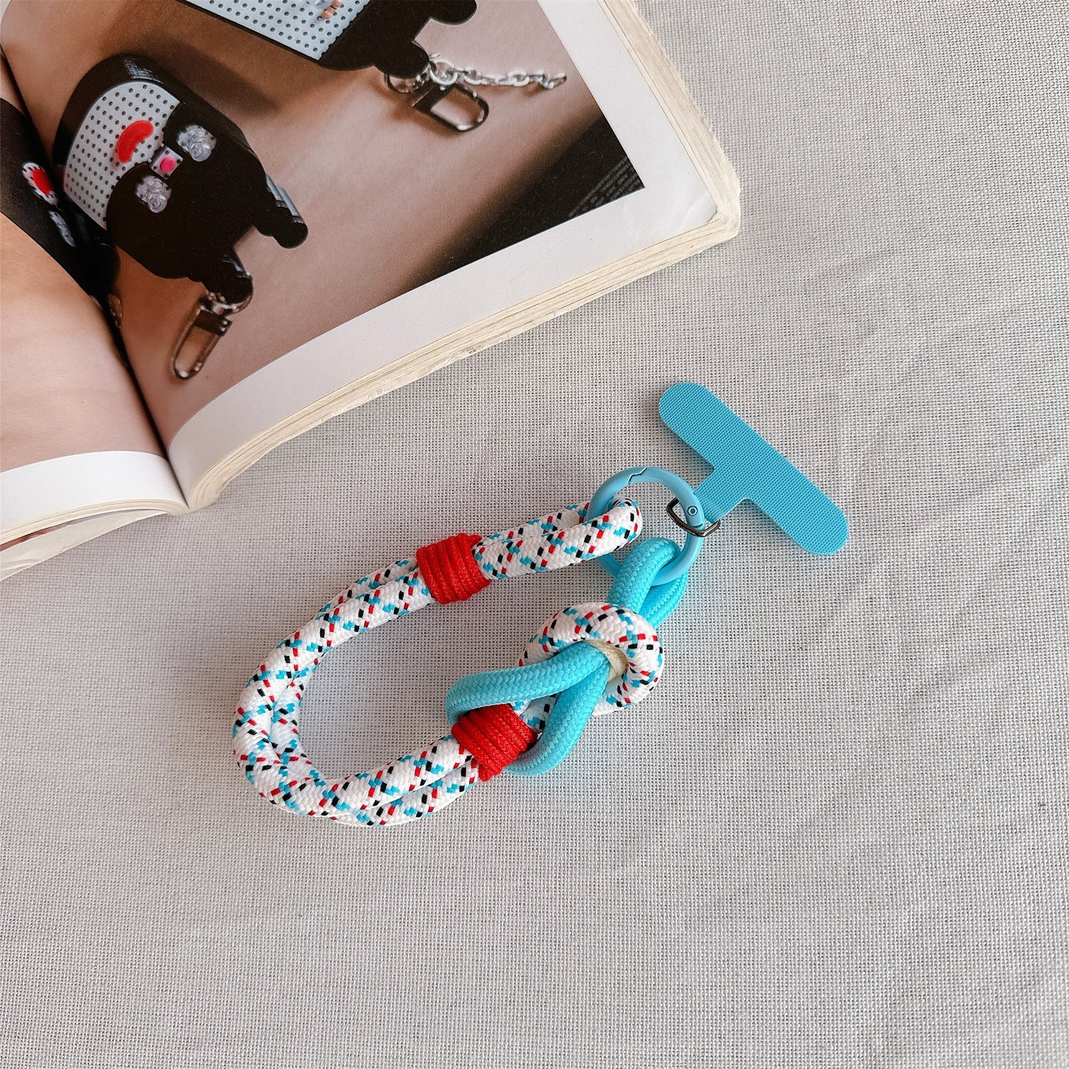 Cheery Coil | CottonCandyRope Phone Charm