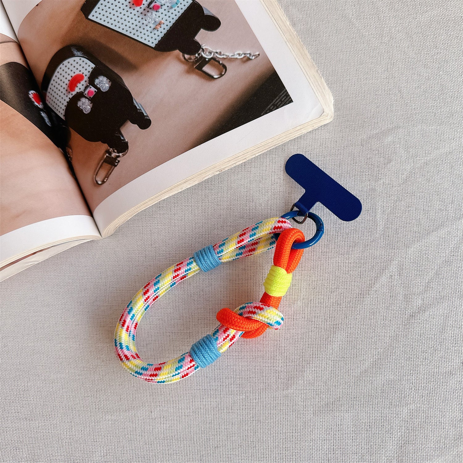 Cheery Coil | CottonCandyRope Phone Charm