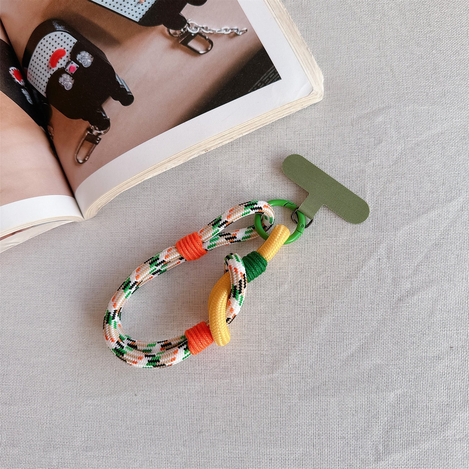 Cheery Coil | CottonCandyRope Phone Charm