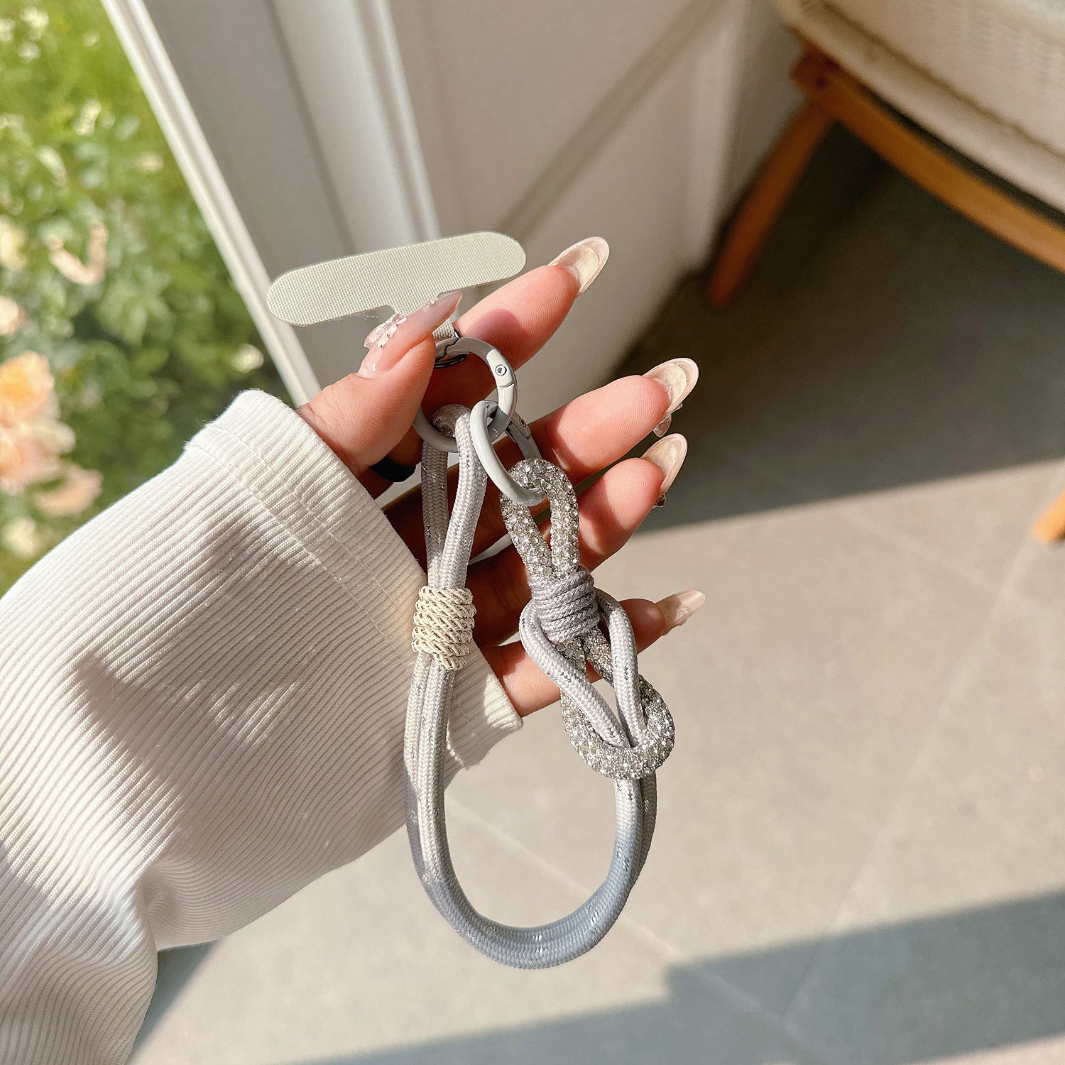 Glint Knot | SilverStrand Phone Charm