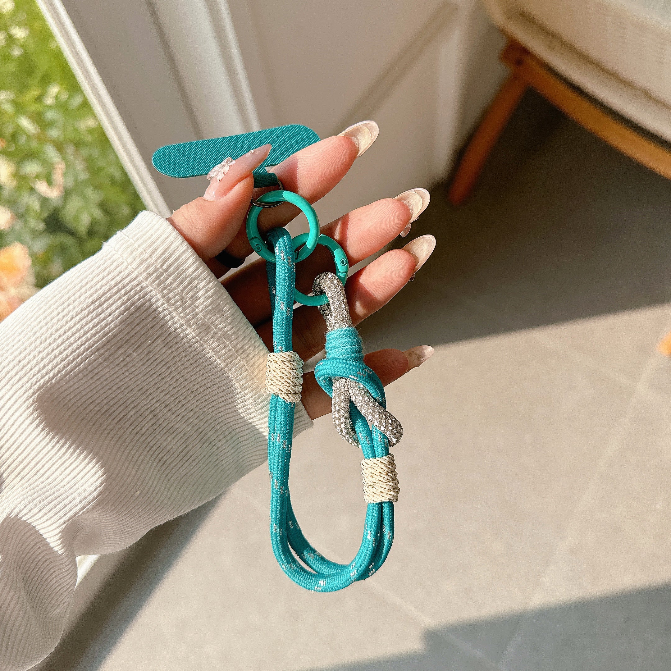 Glint Knot | SilverStrand Phone Charm