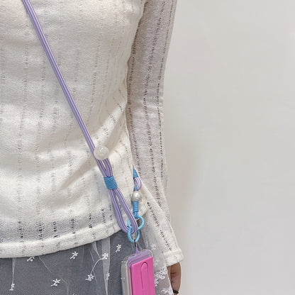 Dopamine Pearl Strap | StripeLoom Phone Charm